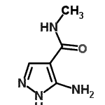 CAS#: 77937-05-4， 5-Amino-N-methyl-1H-pyrazole-4-carboxamide