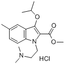 CAS#: 77941-19-6， Methyl 1-(2-Dimethylaminoethyl)-5-Methyl-3-Propan-2-Yloxyindole-2-Carboxylate Hydrochloride