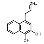 CAS#: 77960-92-0， 4-Allyl-1,2-naphthalenediol