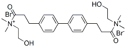 CAS#: 77967-05-6， 2-Hydroxyethyl-[3-[4-[4-[2-(2-Hydroxyethyl-Dimethyl-Ammonio)Carbonylethyl]Phenyl]Phenyl]Propanoyl]-Dimethyl-Azanium Dibromide
