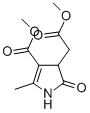 structure of CAS# 77978-74-6, Methyl 4-(2-Methoxy-2-Oxoethyl)-2-Methyl-5-Oxo-4,5-Dihydro-1H-Pyrrole-3-Carboxylate;METHYL 4-(2-METHOXY-2-OXOETHYL)-2-METHYL-5-OXO-4,5-DIHYDRO-1H-PYRROLE-3-CARBOXYLATE;Methyl 4,5-Dihydro-4-(2-Methoxy-2-Oxoethyl)-2-Methyl-5-Oxo-1H-Pyrrole-3-Carboxylate;METHYL (3-METHOXYCARBONYL-2-METHYL-5-OXO-2-PYRROLIN-4-YL)ACETATE
