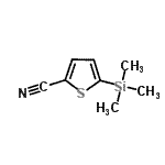 CAS#: 77998-64-2， 5-(Trimethylsilyl)-2-thiophenecarbonitrile