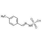 CAS#: 780016-00-4， (2E)-2-(4-Methylbenzylidene)hydrazinesulfonic acid