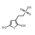 CAS#: 780022-12-0， 2-(2,5-Dihydroxy-3-thienyl)ethanesulfonic acid