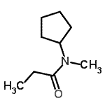 CAS#: 78021-82-6， N-Cyclopentyl-N-methylpropanamide