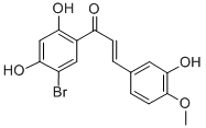 CAS#: 78050-54-1， (E)-1-(5-Bromo-2,4-Dihydroxyphenyl)-3-(3-Hydroxy-4-Methoxyphenyl)Prop-2-En-1-One