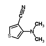 CAS#: 780719-27-9， 4-(Dimethylamino)-3-thiophenecarbonitrile