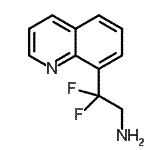 CAS#: 780769-67-7， 2,2-Difluoro-2-(8-quinolinyl)ethanamine