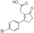 CAS#: 780813-06-1， [2-(4-Bromophenyl)-5-oxo-1-cyclopenten-1-yl]acetic acid