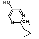 CAS#: 78104-95-7， 2-(1-Methylcyclopropyl)-5-pyrimidinol