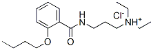 CAS#: 78109-81-6， 2-Butoxy-N-(3-(diethylamino)propyl)benzamide hydrochloride