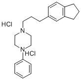 CAS#: 78114-61-1， 1-[3-(2,3-Dihydro-1H-Inden-5-Yloxy)Propyl]-4-Phenylpiperazine Dihydrochloride