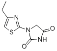 CAS 登录号：78140-01-9， 1-(4-乙基-1,3-噻唑-2-基)咪唑烷-2,4-二酮