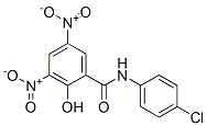 CAS#: 78154-60-6， N-(4-Chlorophenyl)-2-Hydroxy-3,5-Dinitrobenzamide