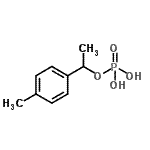 CAS#: 781553-61-5， 1-(4-Methylphenyl)ethyl dihydrogen phosphate