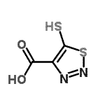 CAS#: 781562-92-3， 5-Sulfanyl-1,2,3-thiadiazole-4-carboxylic acid