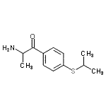 CAS#: 781563-04-0， 2-Amino-1-[4-(isopropylsulfanyl)phenyl]-1-propanone