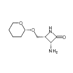 CAS#: 781574-86-5， (3R,4R)-3-Amino-4-{[(2R)-tetrahydro-2H-pyran-2-yloxy]methyl}-2-azetidinone