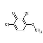 CAS#: 781615-08-5， 2,6-Dichloro-3-methoxy-2,5-cyclohexadien-1-one