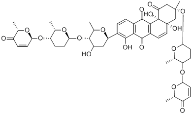 结构式 CAS# 78164-00-8, 酒色霉素 A1
