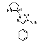 CAS#: 781662-30-4， 5-Methyl-4-phenyl-2-[(2S)-2-pyrrolidinyl]-1H-imidazole