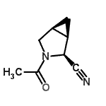 CAS#: 78185-68-9， (1R,2S,5S)-3-Acetyl-3-azabicyclo[3.1.0]hexane-2-carbonitrile