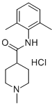 CAS#: 78186-37-5， N-(2,6-Dimethylphenyl)-1-Methylpiperidin-1-Ium-4-Carboxamide Chloride