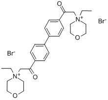 CAS#: 78186-42-2， 2-(4-Ethylmorpholin-4-Ium-4-Yl)-1-[4-[4-[2-(4-Ethylmorpholin-4-Ium-4-Yl)Acetyl]Phenyl]Phenyl]Ethanone Dibromide