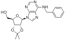 CAS#: 78188-38-2， N6-Benzyl-2',3'-Isopropylideneadenosine