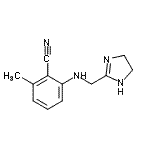 CAS#: 782397-21-1， 2-[(4,5-Dihydro-1H-imidazol-2-ylmethyl)amino]-6-methylbenzonitrile