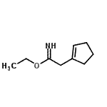 CAS#: 782400-52-6， Ethyl 2-(1-cyclopenten-1-yl)ethanimidate