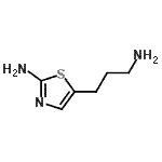 CAS#: 782418-40-0， 5-(3-aminopropyl)thiazol-2-amine