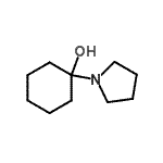 CAS#: 782449-37-0， 1-(1-Pyrrolidinyl)cyclohexanol