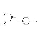 CAS#: 782486-17-3， N-Ethyl-N-[(4-methylphenoxy)methyl]-1-propanamine