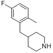 CAS#: 782504-69-2， 4-[(5-Fluoro-2-Methylphenyl)Methyl]-Piperidine