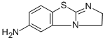 structure of CAS# 78291-99-3, 2,3-Dihydroimidazo[2,1-b]Benzothiazol-6-Amine;1,2-Dihydroimidazo[2,1-B][1,3]Benzothiazol-7-Ylamine;Mls000071391;Smr000035340
