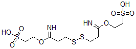 CAS#: 78303-20-5， 2-[3-[3-Imino-3-(2-Sulfoethoxy)Propyl]Disulfanylpropanimidoyloxy]Ethanesulfonic Acid