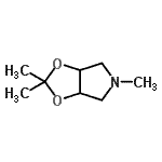 CAS#: 783261-66-5， 2,2,5-trimethyl-3a,4,6,6a-tetrahydro-[1,3]dioxolo[4,5-c]pyrrole
