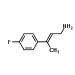 CAS#: 783275-26-3， (2E)-3-(4-Fluorophenyl)-2-buten-1-amine
