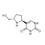 CAS#: 783290-11-9， 5-[(2S,5S)-5-(Hydroxymethyl)-2-pyrrolidinyl]-2,4(1H,3H)-pyrimidinedione