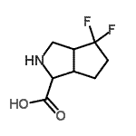 CAS#: 783325-80-4， 4,4-Difluorooctahydrocyclopenta[c]pyrrole-1-carboxylic acid