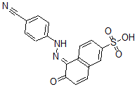 CAS#: 78335-09-8， (5E)-5-[(4-Cyanophenyl)Hydrazinylidene]-6-Oxonaphthalene-2-Sulfonic Acid