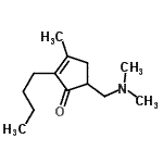 CAS#: 784079-91-0， 2-Butyl-5-[(dimethylamino)methyl]-3-methyl-2-cyclopenten-1-one