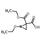 CAS#: 784097-89-8， 1-Ethoxy-2-(ethoxycarbonyl)-2-aziridinecarboxylic acid