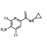 CAS#: 784143-94-8， 5-Amino-4,6-dichloro-N-cyclopropyl-2-pyridinecarboxamide