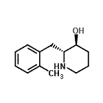 CAS#: 785004-60-6， (2R,3S)-2-(2-Methylbenzyl)-3-piperidinol