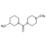 CAS#: 785011-13-4， (4-Methyl-1-piperazinyl)(3-methyl-1-piperidinyl)methanone