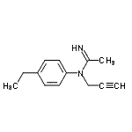 CAS#: 785018-43-1， N-(4-Ethylphenyl)-N-(2-propyn-1-yl)ethanimidamide