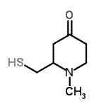 CAS#: 785026-23-5， 1-Methyl-2-(sulfanylmethyl)-4-piperidinone