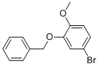 结构式 CAS# 78504-28-6, 2-(苄氧基)-4-溴-1-甲氧基苯